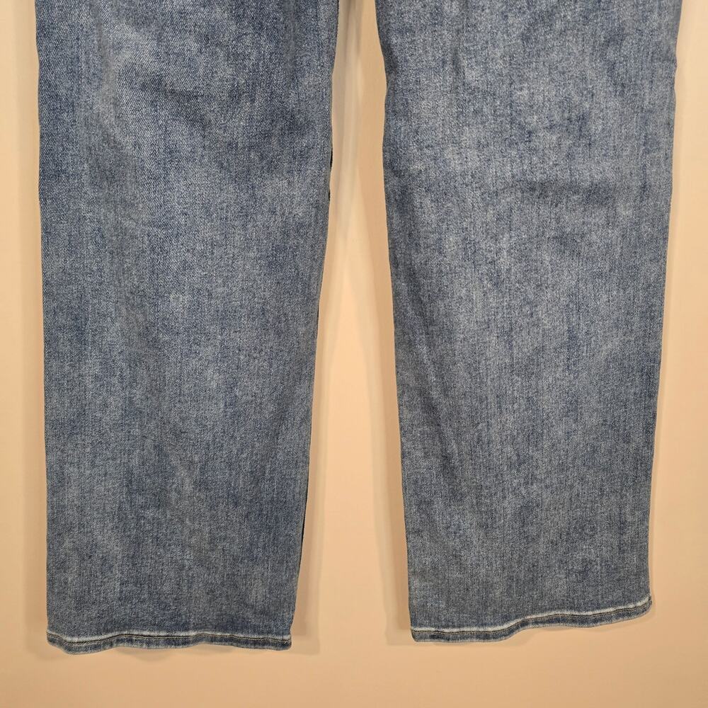 NEW NWT Women's Risen Mid Rise Wide Leg Denim Jeans | Size 1/25 - Picture 6 of 10
